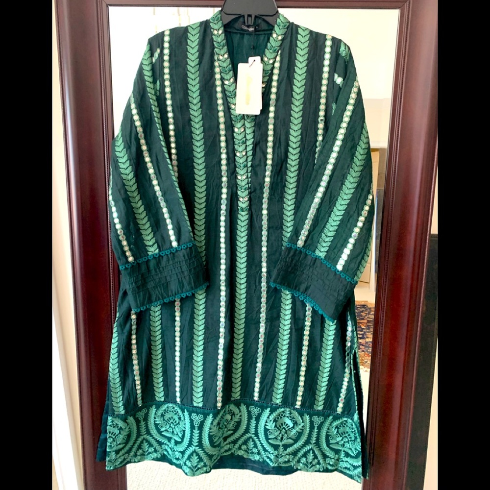 cross stitch kurta,Brand new semi formal